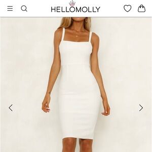 Brand new Hello Molly White Dress